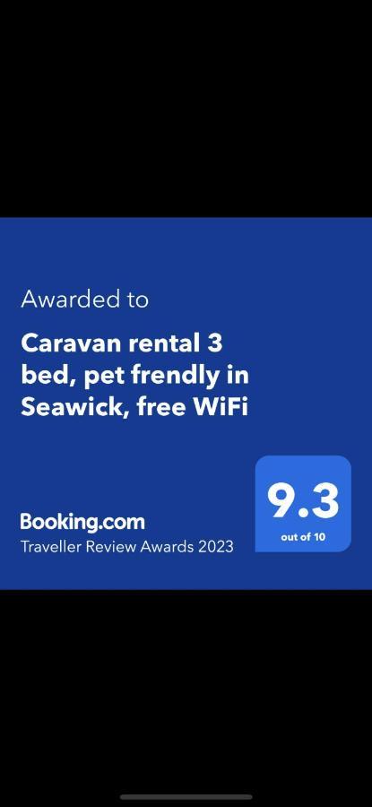Angie'S Caravan At Seawick Hotel Saint Osyth Екстериор снимка